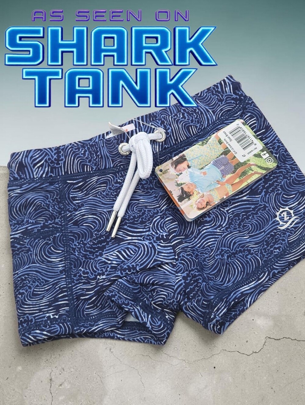 Shark Tank swimzip shorts trunks Boys 4T toddlers